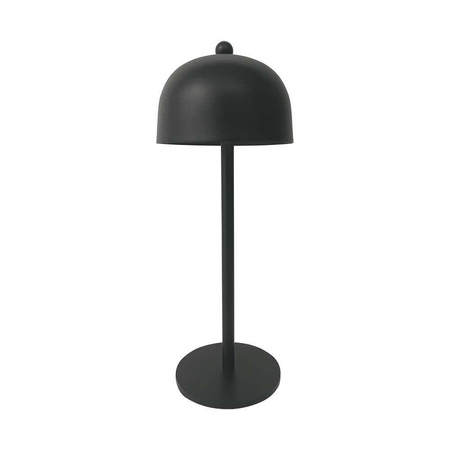 Lampka Biurkowa Nocna V-TAC 3W LED 30cm Ładowanie USB Ściemnianie Czarna 