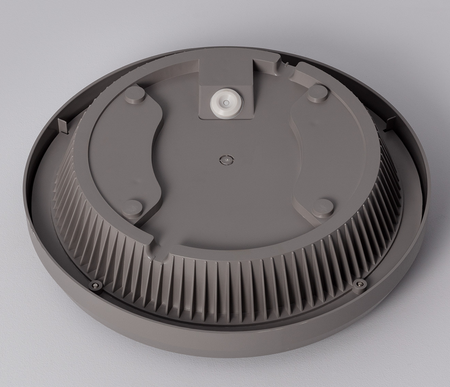 Plafon lampa sufitowa 2xE27 okrągły IP65 szary