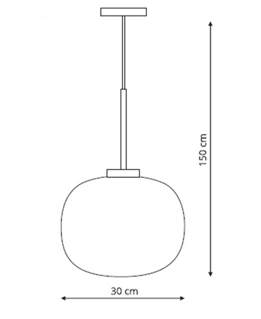 Jukon lampa wisząca LP-052/1P