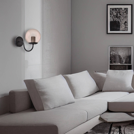 Light prestige Hook kinkiet czarny LP-125/1W BK