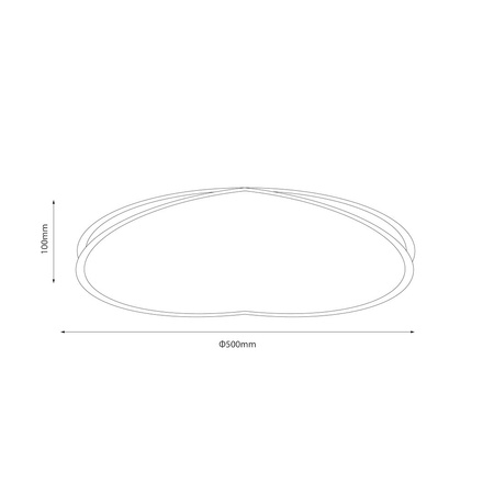 Lampa sufitowa HALO 38W LED