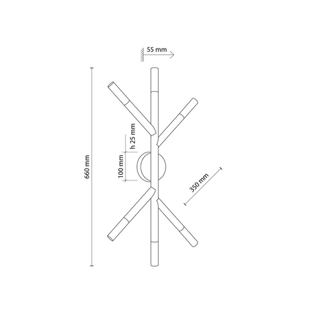 Lampa sufitowa NOBLE 6xG9
