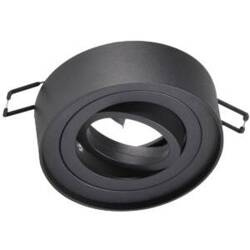 Oprawa podtynkowa GAJA R czarna ruchoma