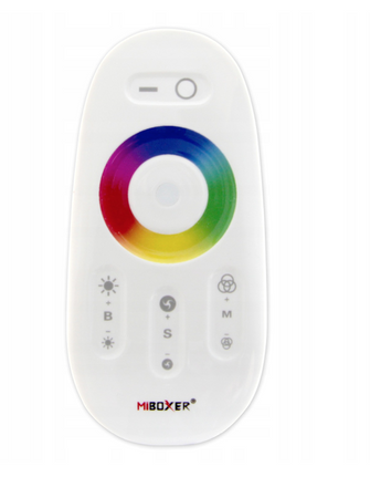 Sterownik do taśm Led RGBW RF 2,4G + pilot biały zestaw