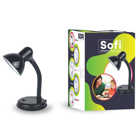 Lampka E27 SOFI czarna