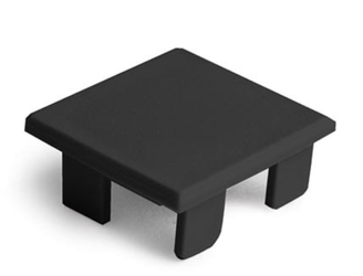 Zaślepka do profilu LIPOD czarna KLUŚ 24263