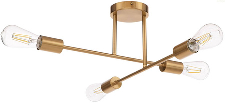Lampa sufitowa Multi Patyczak złota 4xE27