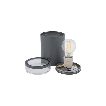 Lampa natynkowa ROCK PRO E27 grafit Nowodvorski Lighting 10687