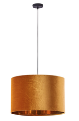 Lampa wisząca  Tercino Orange 3xE27 welurowa 50cm