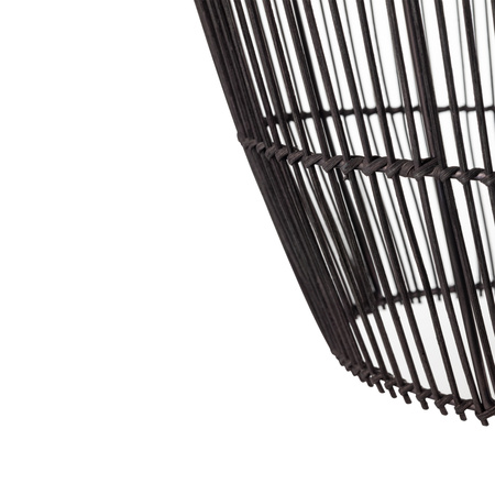 Lampa wisząca Boho HAITI S czarne drewno bambus Nowodvorski 11166