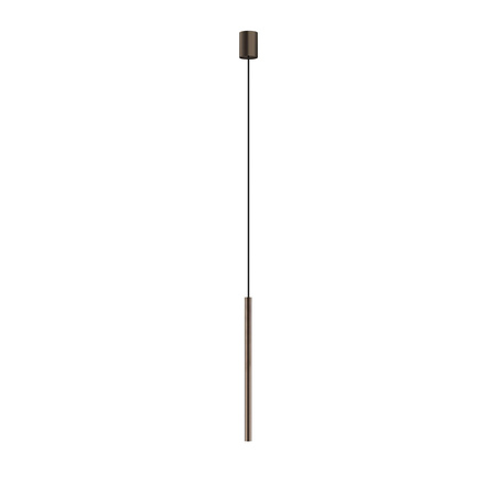Nowodvorski Lampa wisząca satynowy czekoladowy LASER 490 