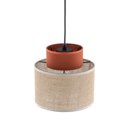 Lampa wisząca Duo JUTA Brown E27