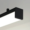 Profil GIZA, anodowany, czarny, 3010 mm