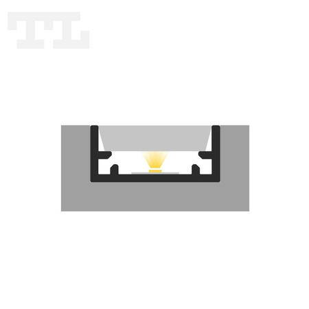 LED P11-1 Profil 1000 mm biały lakierowany (nr kat 8611110)