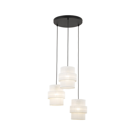 Lampa wisząca CALISTO White koło 3xE27