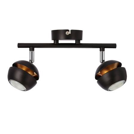 Boni listwa 2x3w gu10 led czarny
