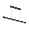 Oprawa V-TAC LED Linear SAMSUNG CHIP LIFUD Driver 36W 100st CCT Zwieszana 120cm Czarna VT-7-35 3000K-4000K-6400K 2880lm 5 Lat Gwarancji