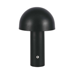 Lampka Biurkowa Nocna V-TAC 1W LED 25cm Ładowanie USB Ściemnianie Czarna VT-1047 3000K-6000K 200lm