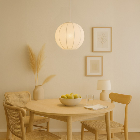 Lampa wisząca Dana Biały 1xE27