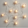 Girlanda świąteczna Gwiazdy Led na baterie 1,4m