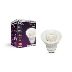 Żarówka LED GU10 9W neutralna 4000K ceramika