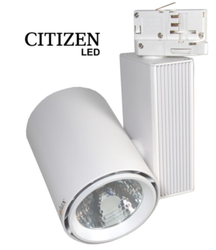 Reflektor szynowy Track light LED 30W Brently 3 fazowy biały 4000K kąt 18°