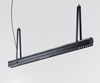 Kluś Lampa wisząca LED Tulip TU BEAM ZW L=1971mm, DOT/Blenda, 21W, 3000K, DALI, CZARNY