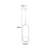 Lampa wisząca K-5100 z serii PARVA