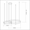 Lampa wisząca ELEGANCE 72W LED