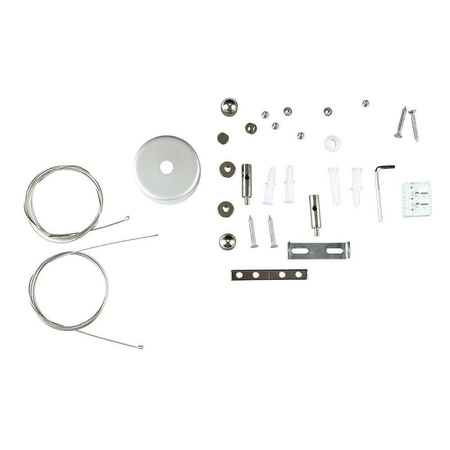Oprawa V-TAC LED Linear SAMSUNG CHIP 40W Do łączenia Zwieszana Szara 120cm VT-7-40-S-N 6500K 3300lm 5 Lat Gwarancji