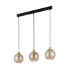 Lampa wisząca DEVI Amber 3xE27 listwa 