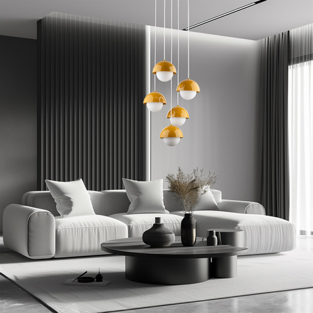 Lampa wisząca BONO OCHRA 5xG9