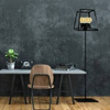Lampa podłogowa FINLAND Czarna E27x4