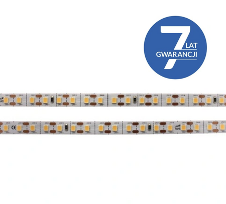 Taśma LED SMD 120 LED/m 4,8W/m 24V 4000K IP20 CRI>90 8mm 7 lat gwarancji 1m
