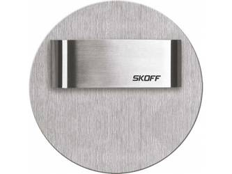 Oprawa schodowa RUEDA Short LED Light Skoff 0,8W 10V DC IP66 szlif inox b. niebieska