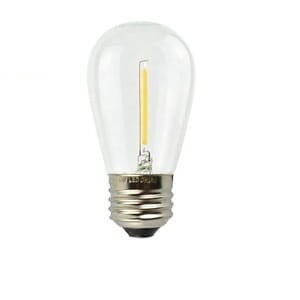 Pakiet 10 szt żarówka LED E27 1W S14 girlandowa