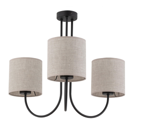 Lampa sufitowa TORENS NATURE 3xE27