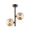 Lampa sufitowa ESTERA Brown 2xG9