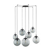Lampa wisząca ESME Graphite 7xE27 pająk