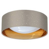Plafon LED TULUZA taupe-złoty 18W 4000K