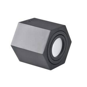 Oprawa natynkowa HEXAGON czarna 1xGU10