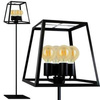 Lampa podłogowa FINLAND Czarna E27x4