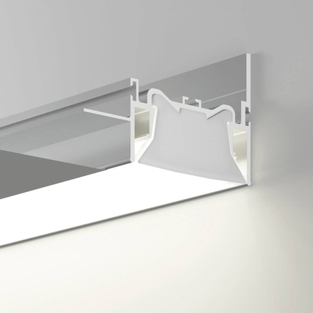 Profil FOLED-50-BOK, nieanodowany, srebrny, 3010 mm