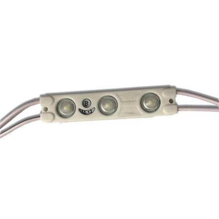 Moduł LED V-TAC 1W 3LED 120st SMD2835 IP67 VT-28353 Kolor Niebieski 100lm