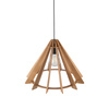 Lampa wisząca ERIS Wood 1xE27 M