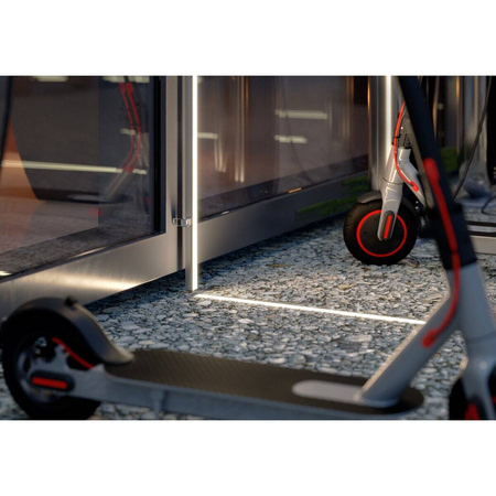 Profil HR-MAX, anodowany, srebrny, oświetlenie liniowe do kostki brukowej 2005 mm