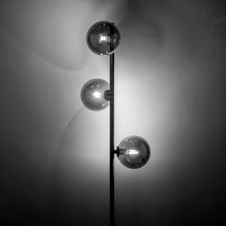 Lampa podłogowa ESTERA Black 3xG9
