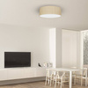 Lampa sufitowa MARSHALL WHITE / RATTAN 3xE27
