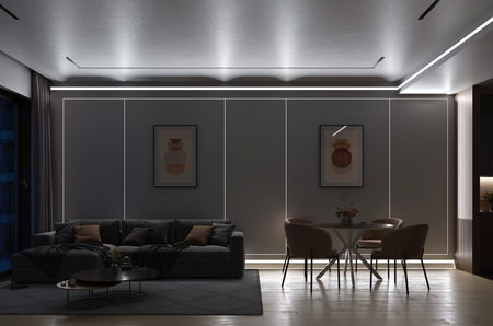 LED P6-4 Profil 2000 mm biały lakierowany (nr kat 866411)