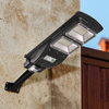 Naświetlacz Solarny LED STREET-6 z czujnikiem PIR, czarny + pilot